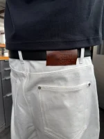 Pantalon Pepe Studio en Denim Brut Ivoire (1)