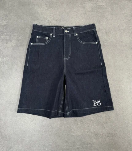 Pepe Studio Short Selvedge Bleu Foncé (3)