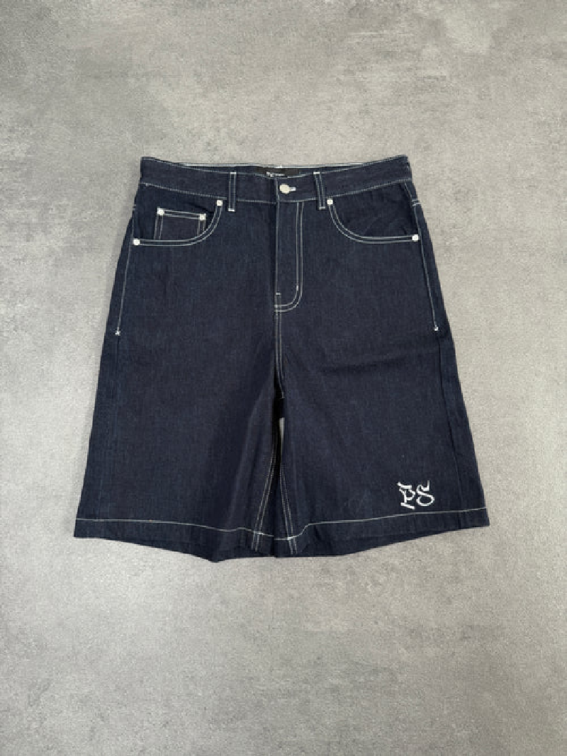 Pepe Studio Short Selvedge Bleu Foncé (3) Pepe Studio Short Selvedge Bleu Foncé (3)
