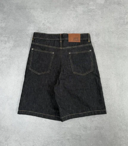 Pepe Studio Short Selvedge Brut Foncé (2)