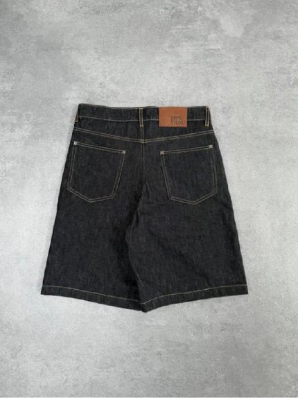Pepe Studio Short Selvedge Brut Foncé (2)