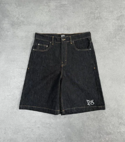 Pepe Studio Short Selvedge Brut Foncé (3)