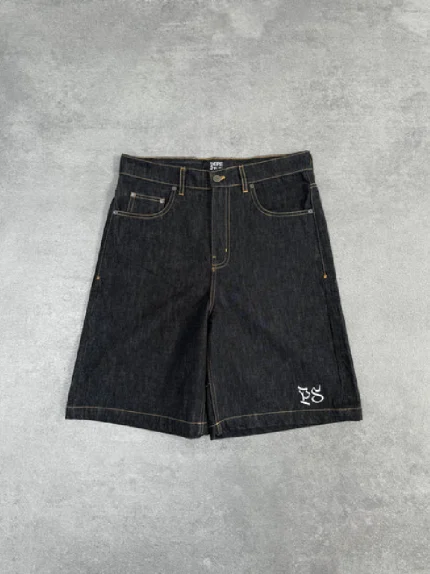 Pepe Studio Short Selvedge Brut Foncé (3)