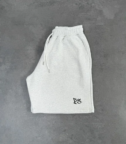 Pepe Studio Sweats Short Gris Clair (2)