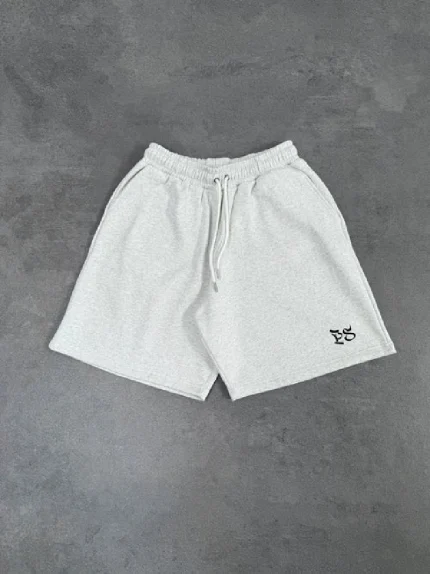 Pepe Studio Sweats Short Gris Clair (3)