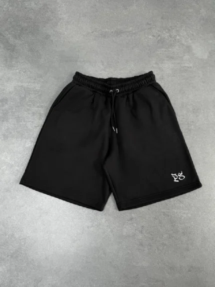 Pepe Studio Sweats Short Noir (3)