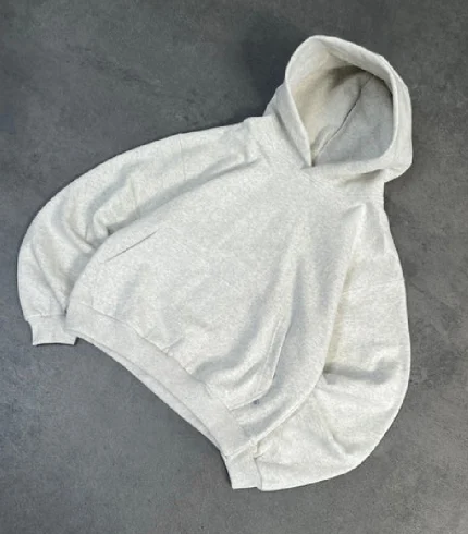 Sweat à Capuche Gris Doux Pepe Studio (2)