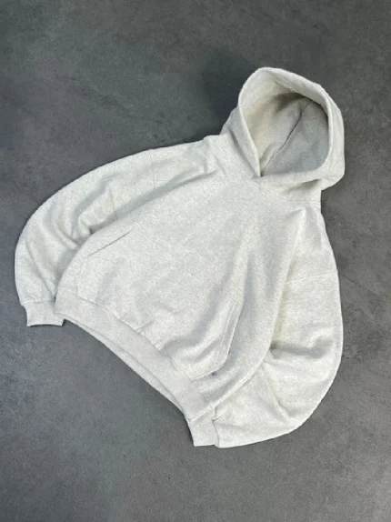 Sweat à Capuche Gris Doux Pepe Studio (2)