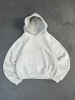 Sweat à Capuche Gris Doux Pepe Studio (3)