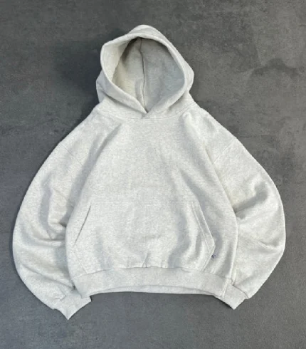 Sweat à Capuche Gris Doux Pepe Studio (3)