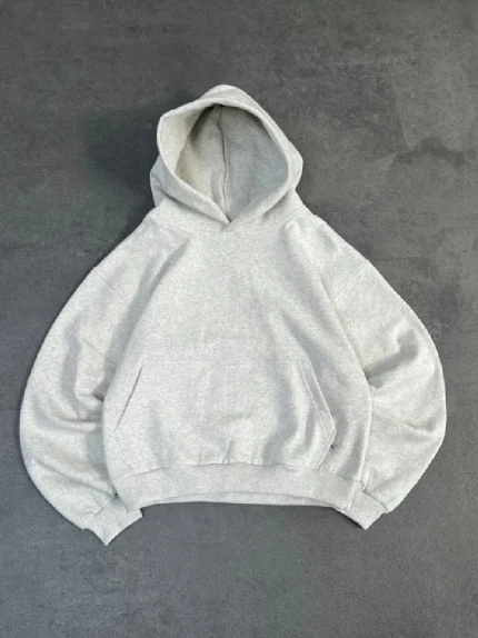 Sweat à Capuche Gris Doux Pepe Studio (3)