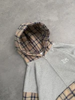 Sweat à Capuche Zippé Pepe Studio Legacy Beige (1)