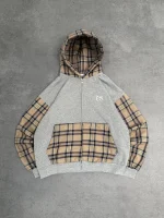 Sweat à Capuche Zippé Pepe Studio Legacy Beige (3)