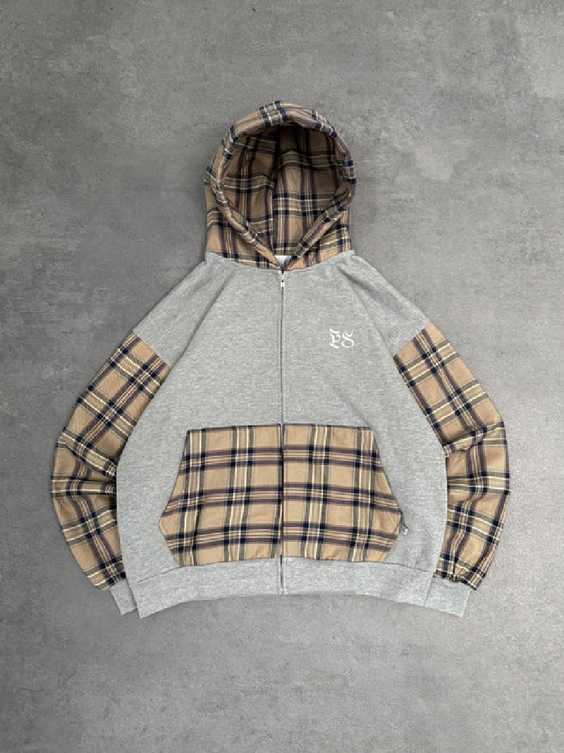 Sweat à Capuche Zippé Pepe Studio Legacy Beige (3) Sweat à Capuche Zippé Pepe Studio Legacy Beige (3)