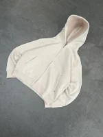 Sweat à Capuche Zippé Pepe Studio Sable (2)
