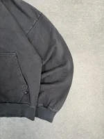 Sweat à Capuche Zippé Pepe Studio Slate Faded (2)